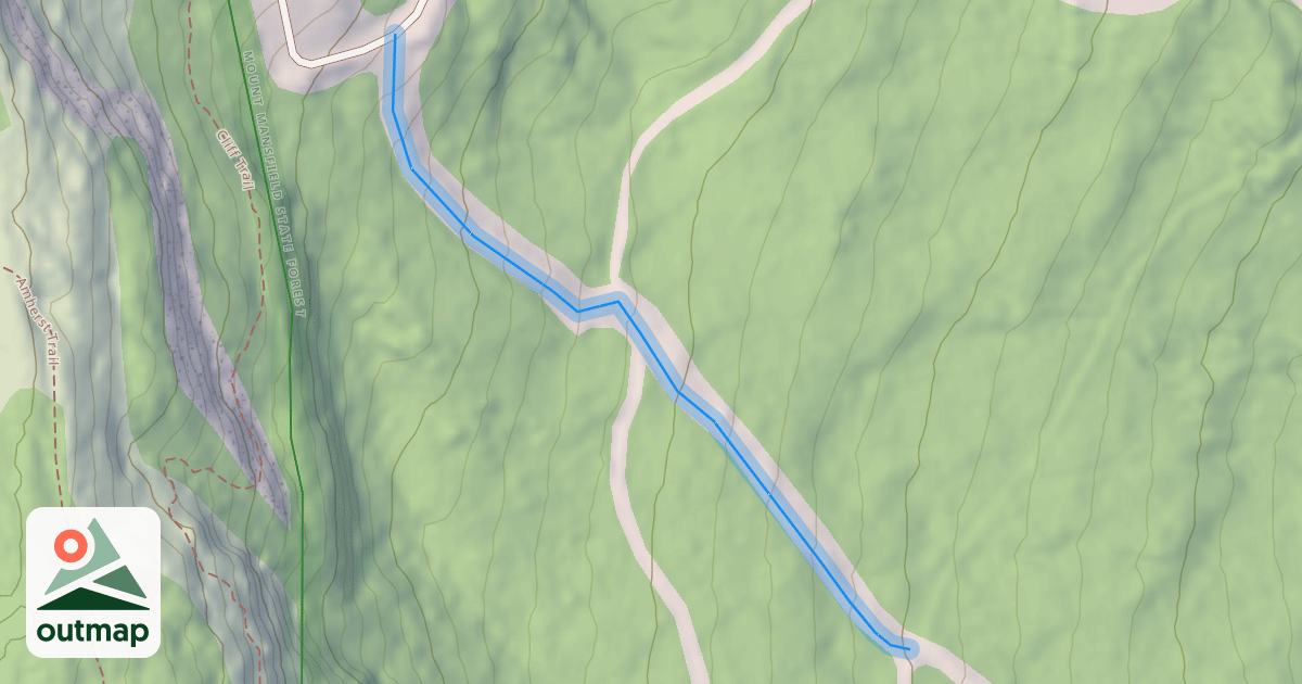 Map of Cliff Trail