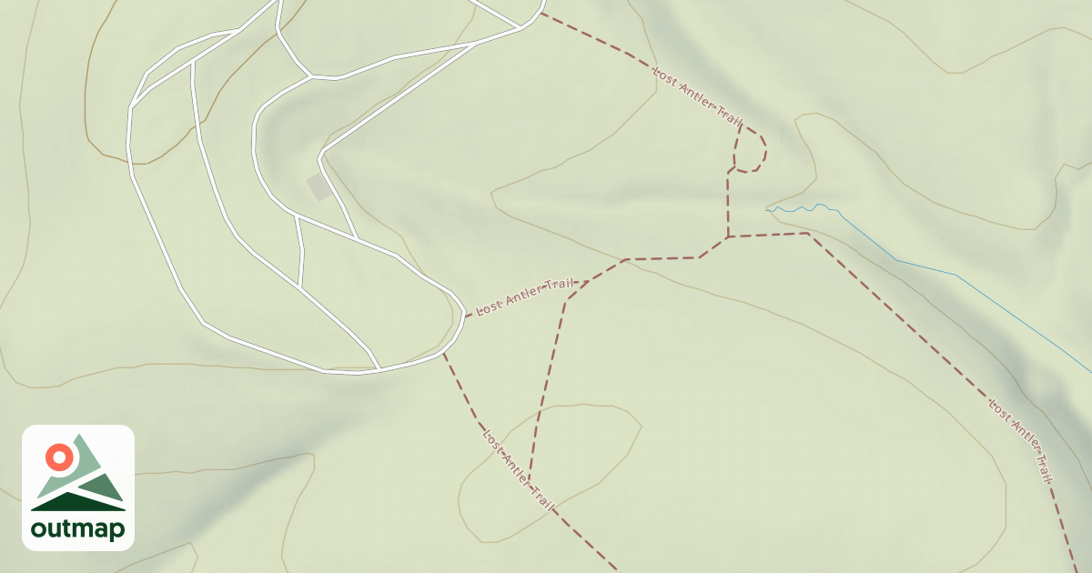 Map of Shawnee State Park Trails