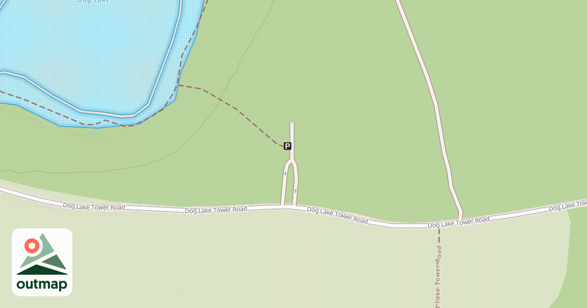 Map of DOG LAKE EAST PARKING