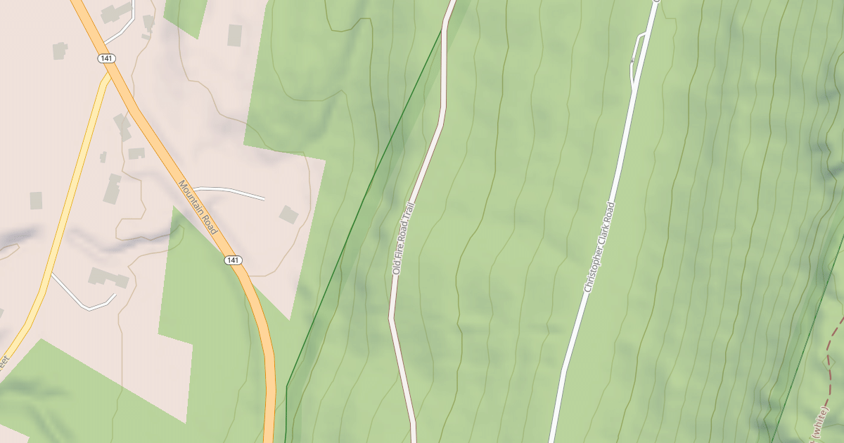 Map preview of Old Fire Road Trail
