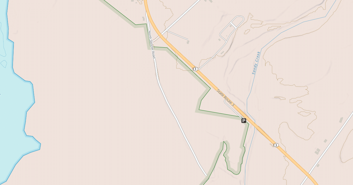 Map preview of Skinner Road