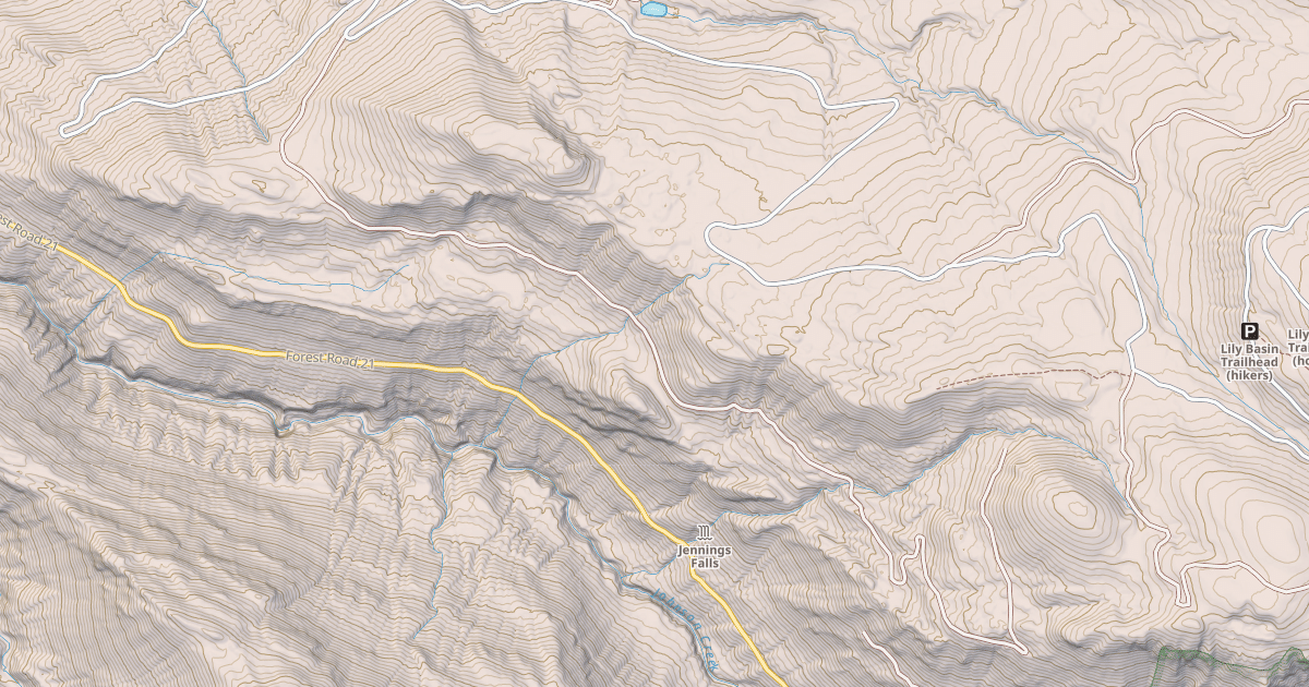 Map preview of HILDALE