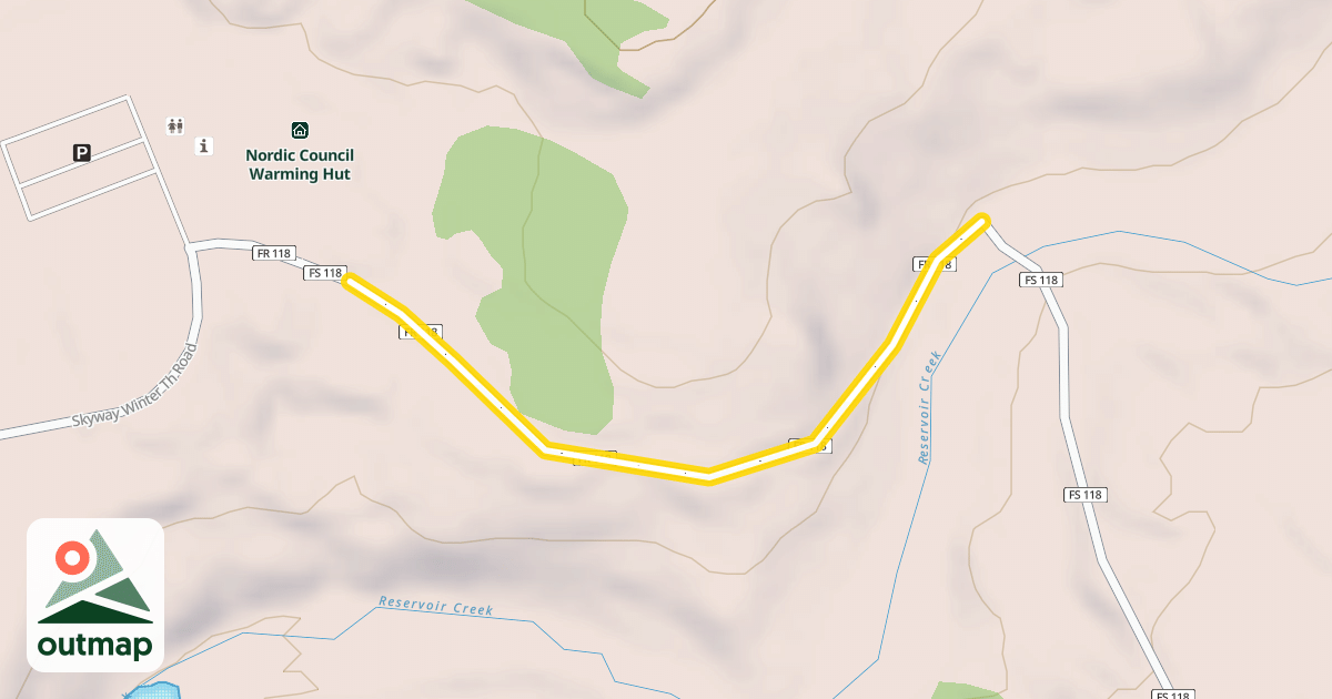 Map of Scales Lake Road
