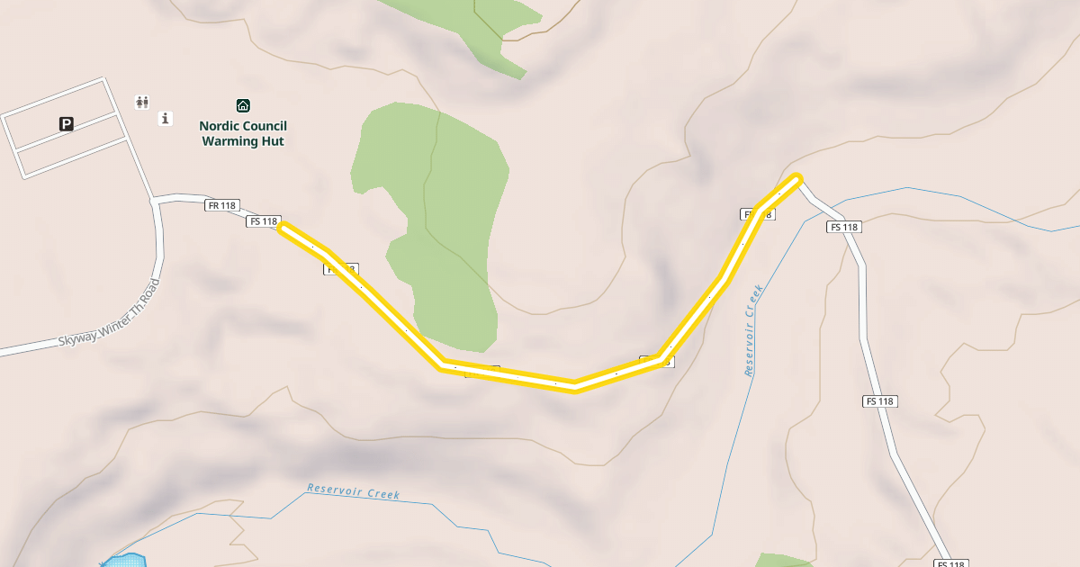 Map preview of Scales Lake Road
