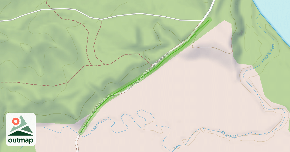 Map of Cross Vermont Trail