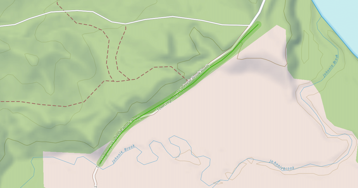 Map preview of Cross Vermont Trail