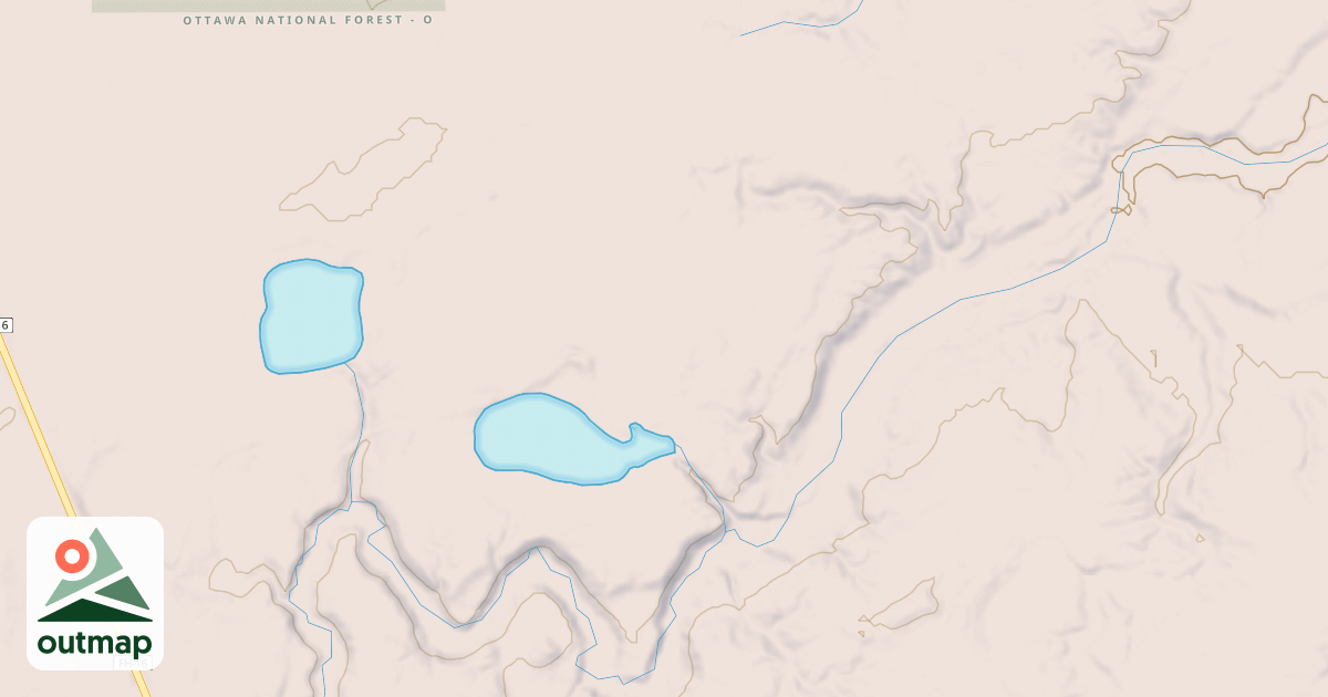 Map of USFS Motor Vehicle Use Map Trails 24435