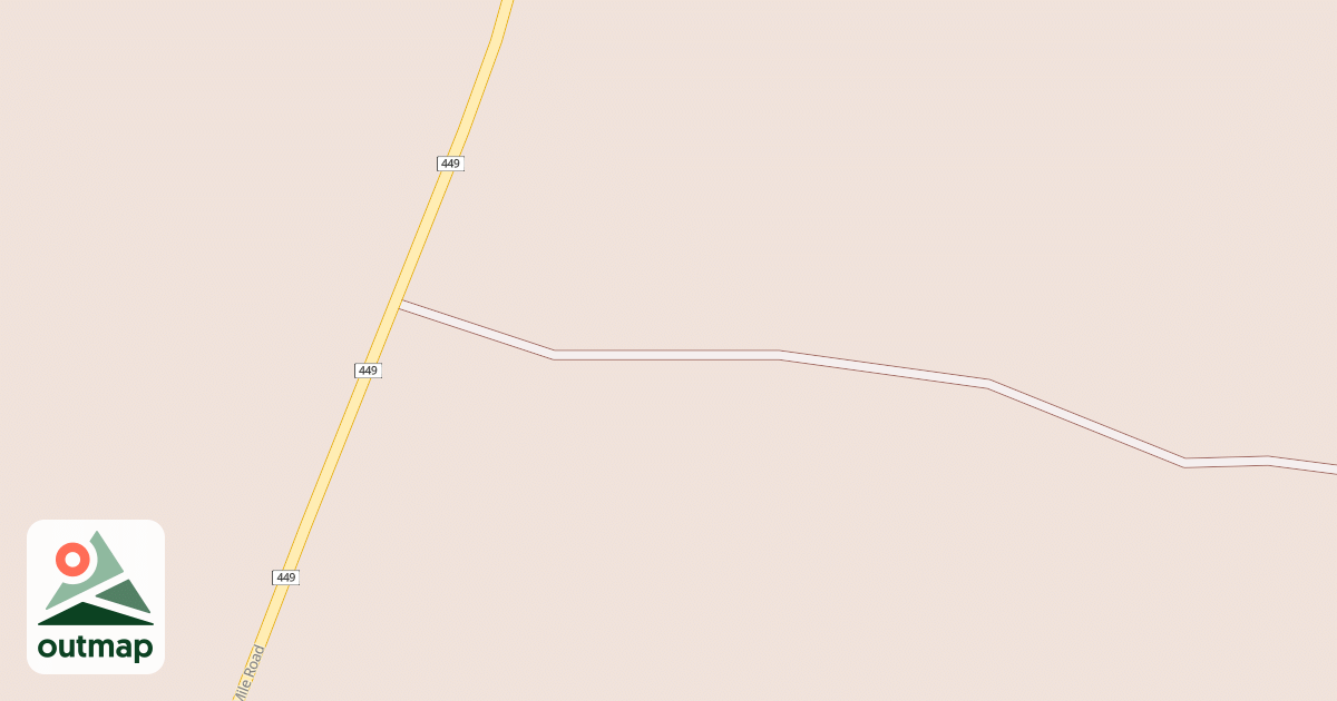Map of EIGHT MILE CUT ACROSS SPUR J