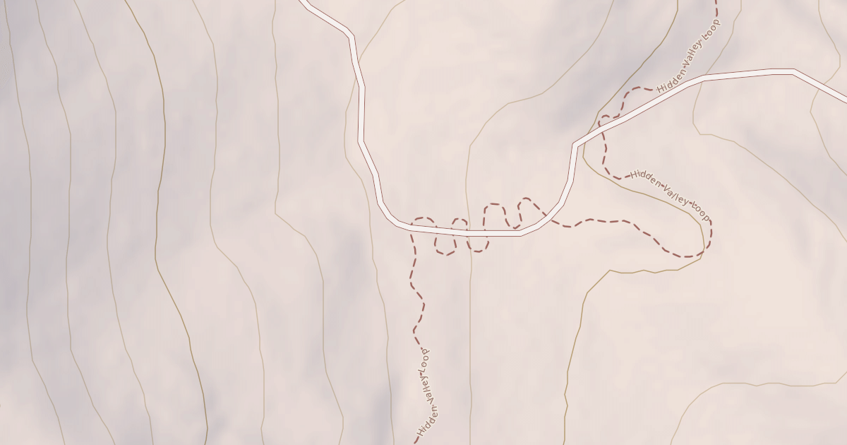 Map preview of Hidden Valley Loop