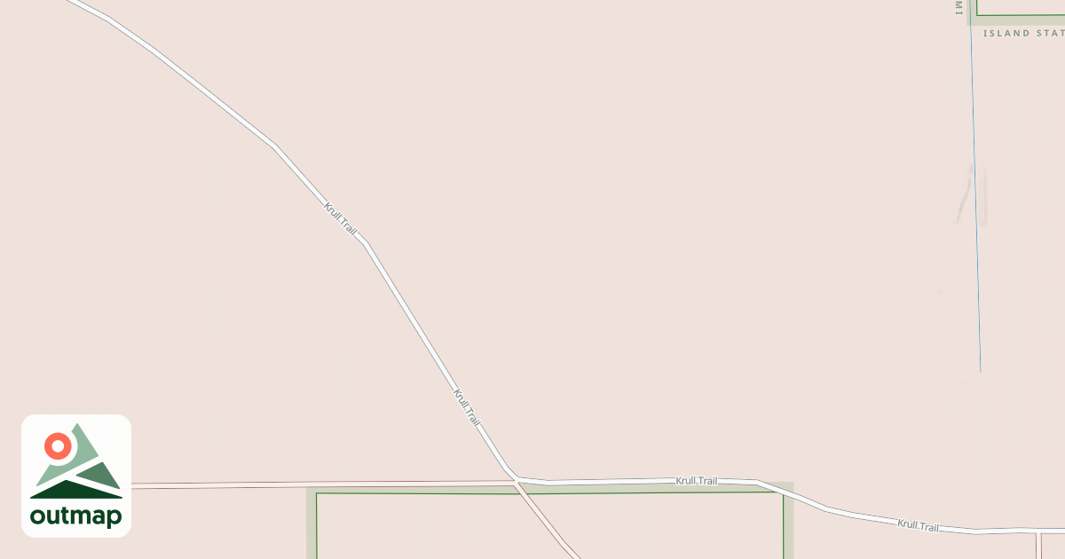 Map of Warroad/Roseau Trails