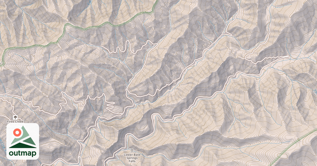 Map of LONG BRANCH in Clay