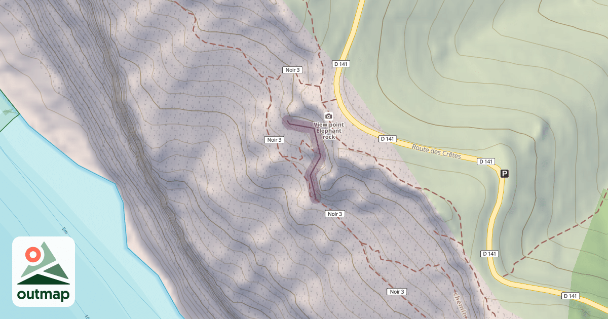 Map of Secteur Grotte des Émigrés