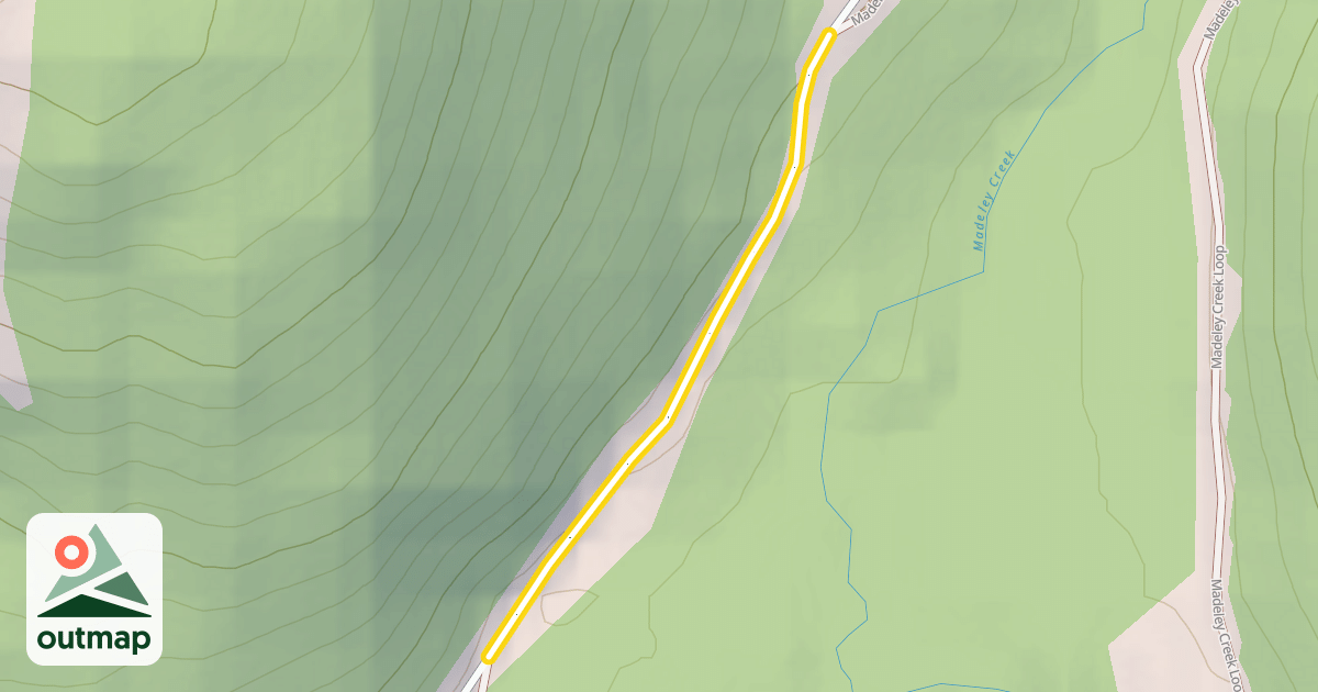 Map of Madeley Road
