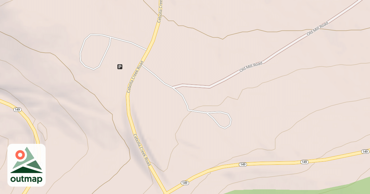 Map of SLUMGULLION PASS CG SOUTH