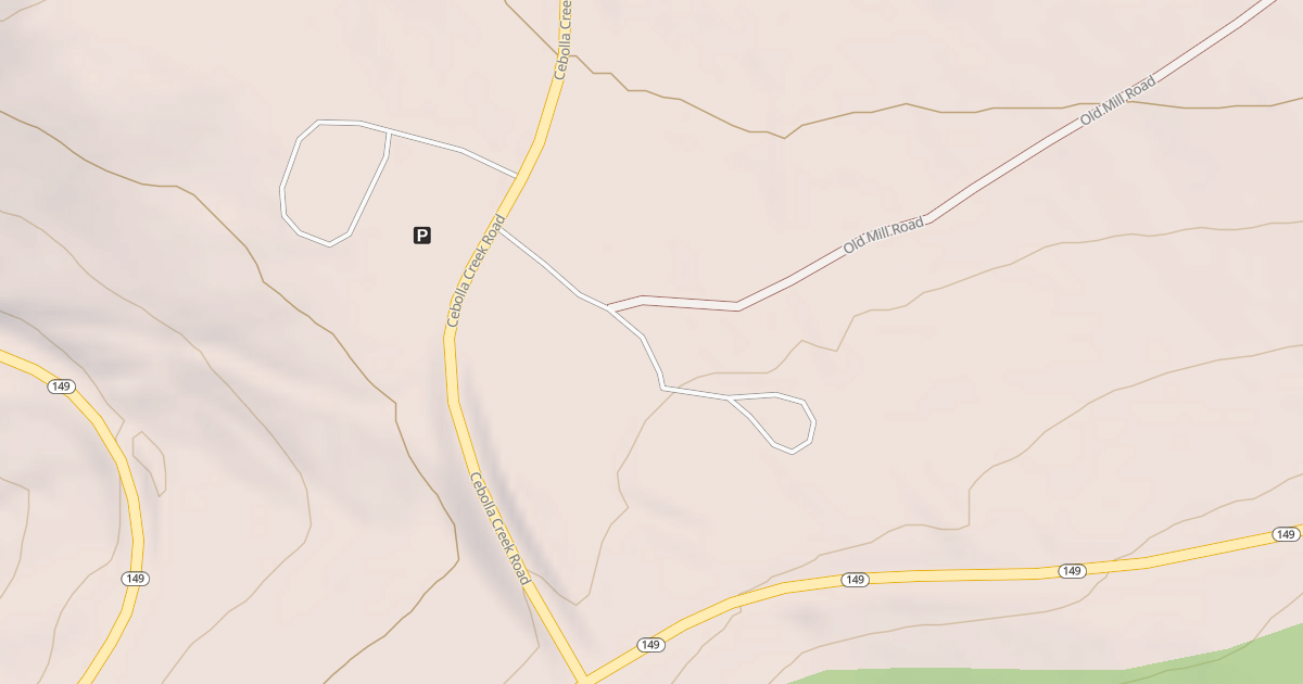 Map preview of SLUMGULLION PASS CG SOUTH