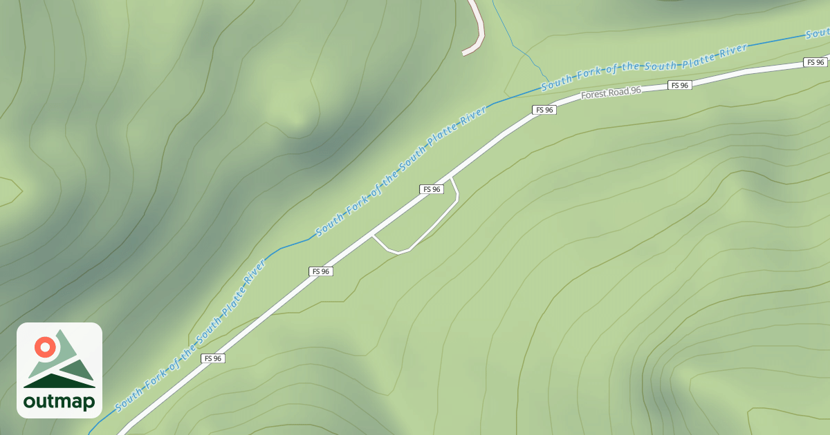Map of MESSENGER GULCH PG