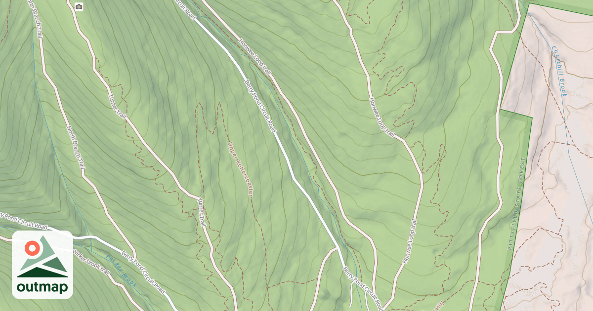 Map of Honwee Loop Trail