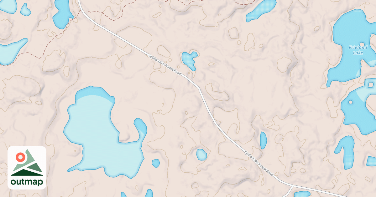 Map of Forest Riders Trails