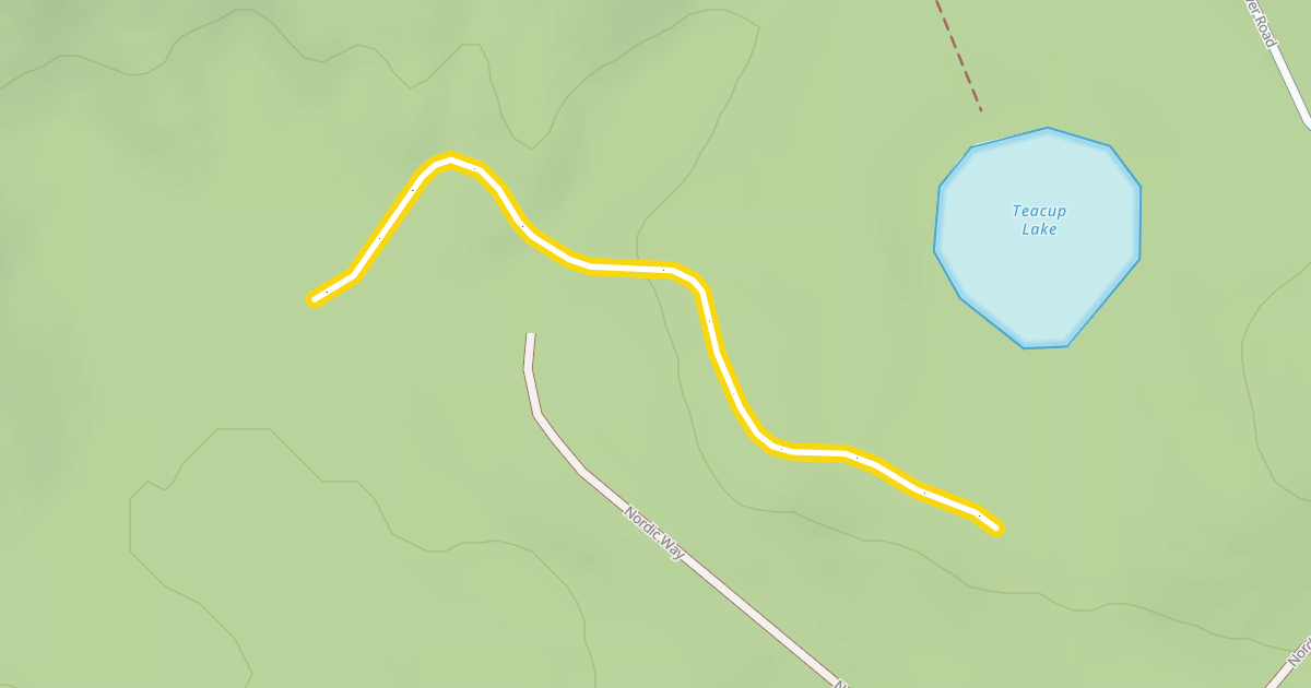 Map preview of Spillway Trail