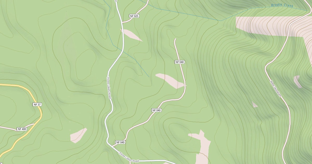 Map preview of BRODIE T.S.