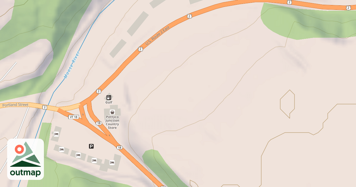 Map of 218 F