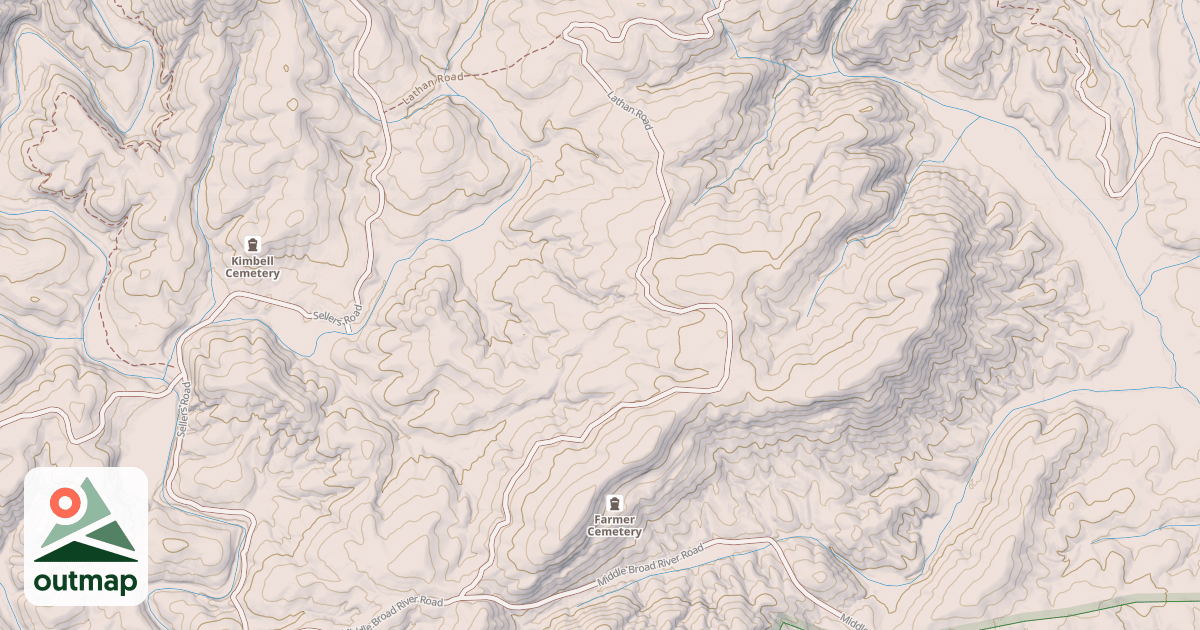 Map of FARMER MTN