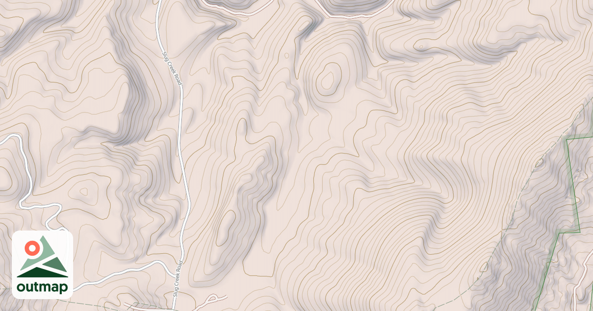 Map of COLD SPRING - SUMMIT VIEW