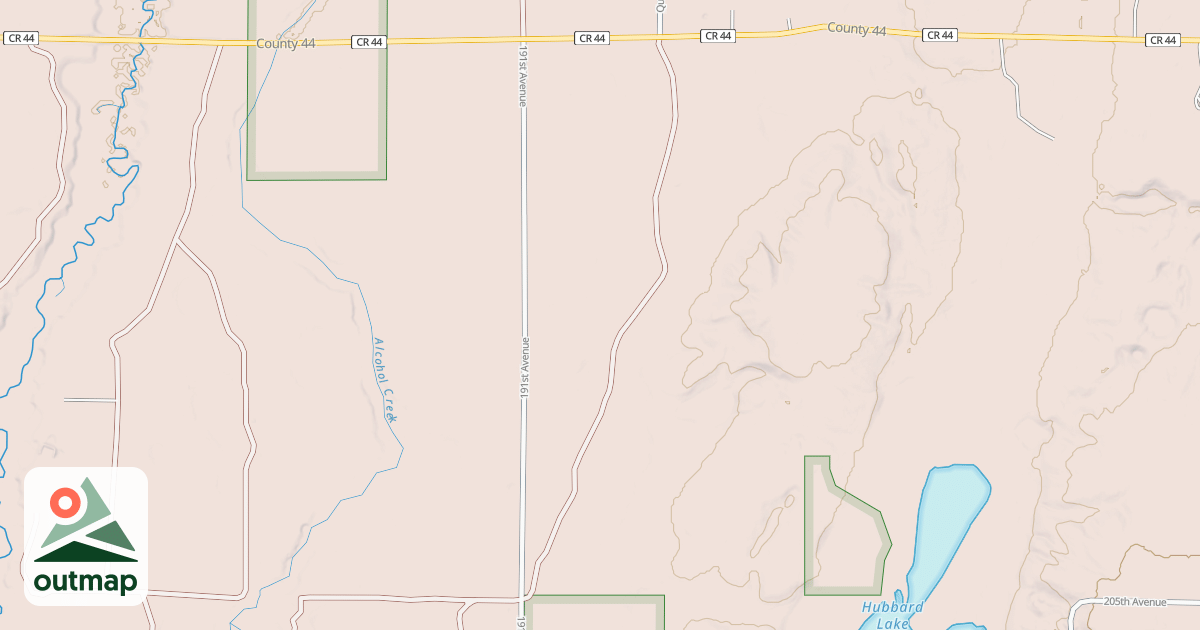 Map of Schoolcraft Trail