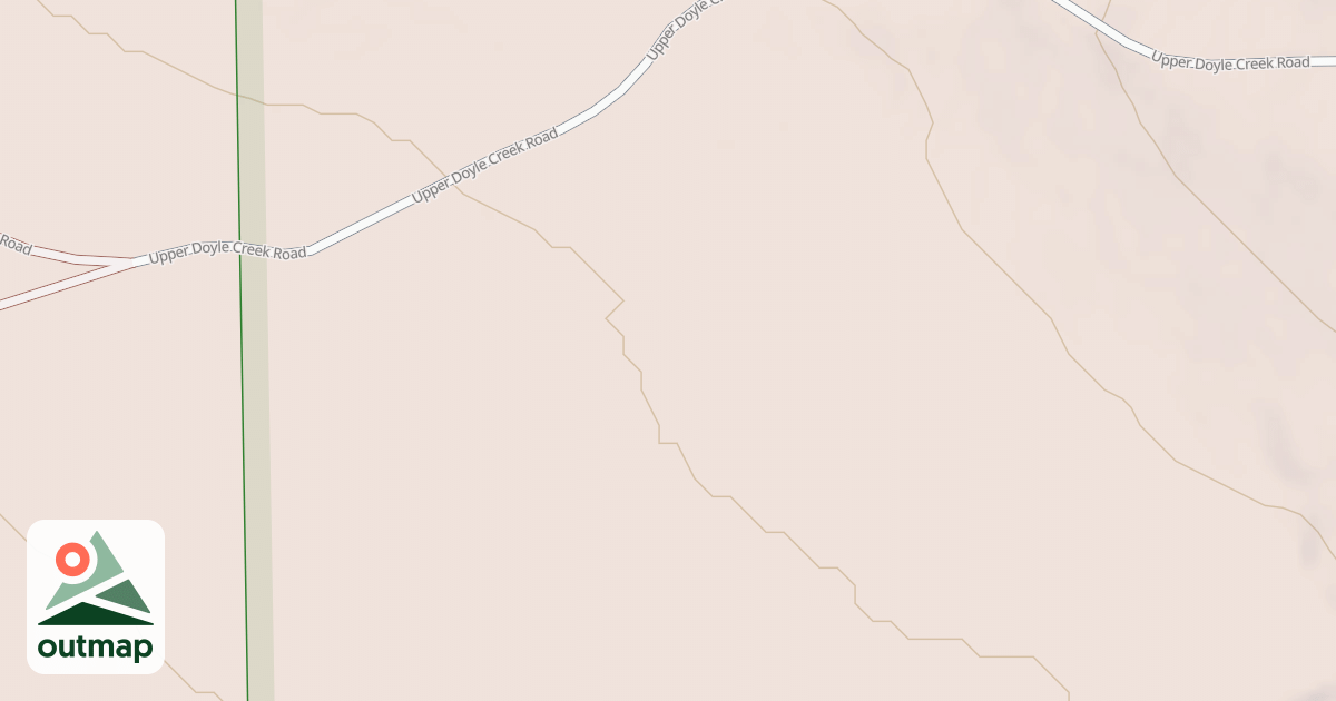 Map of DOYLE SPUR