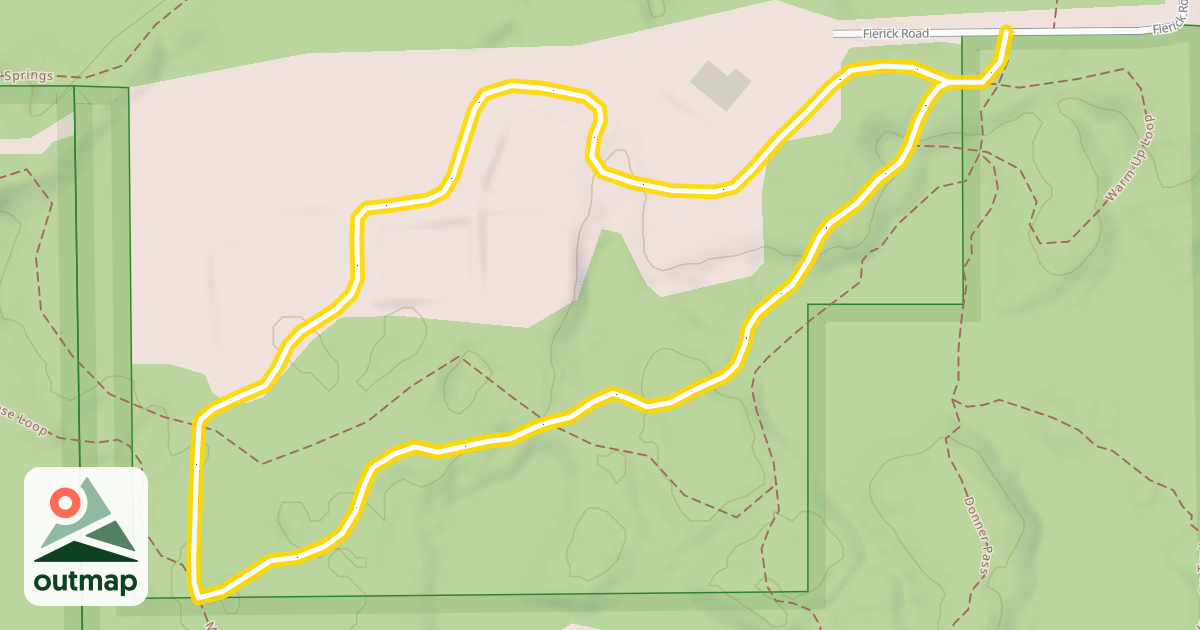 Map of Wolf Loop