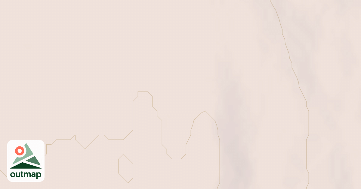 Map of Windy Creek Subsistence Ohv Trail