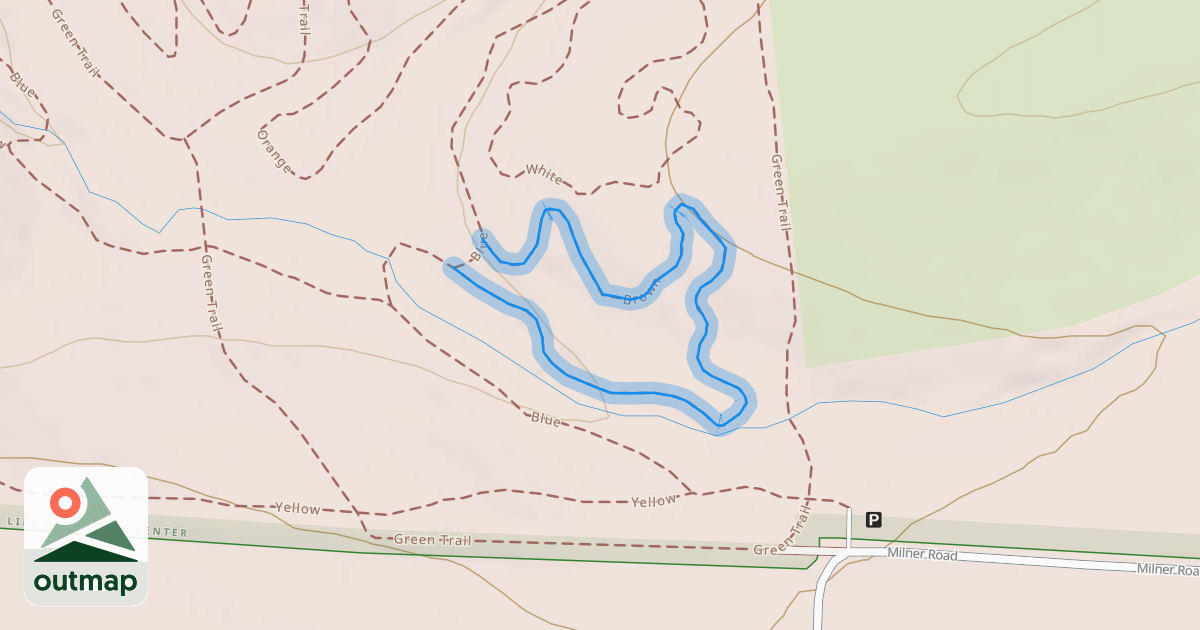 Map of Brown