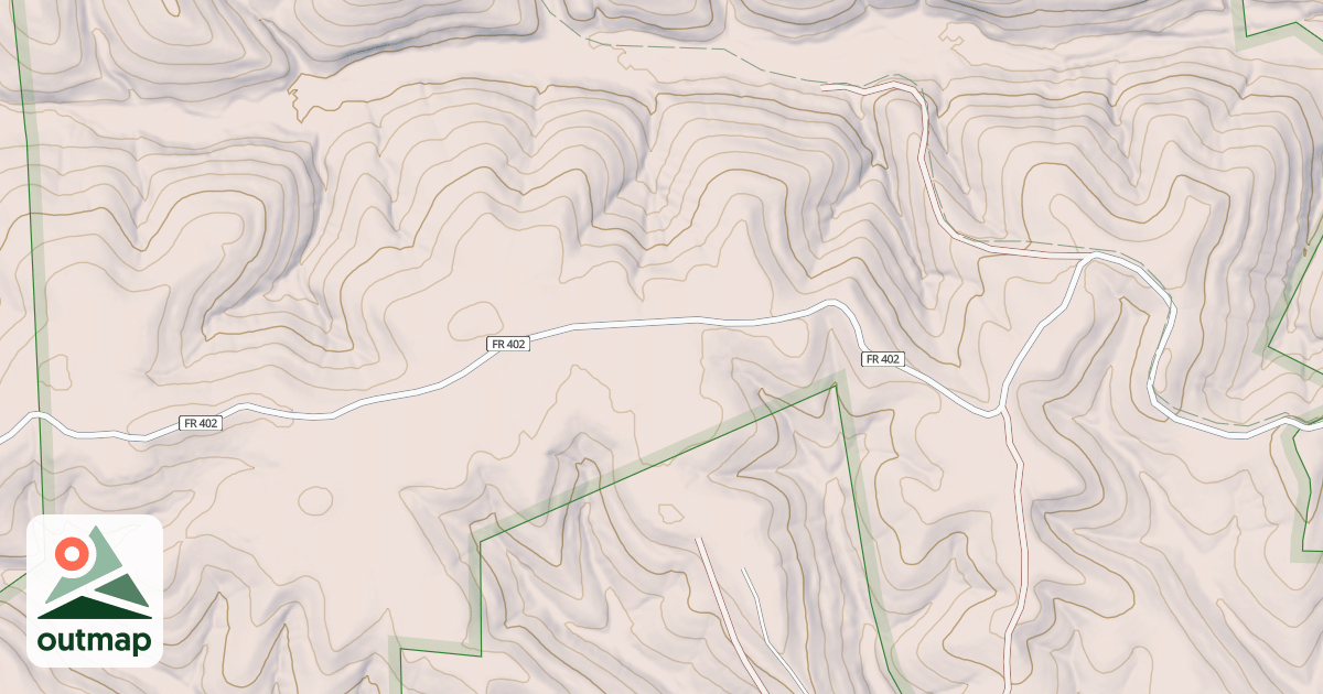 Map of COUNTY LINE