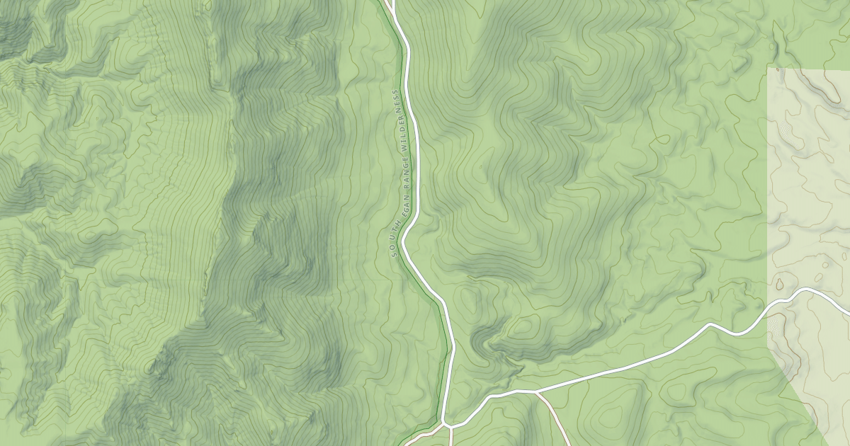 Map preview of BLM National GTLF Public Motorized Roads 2db8d046-0bff-4870-a4f0-b02ea14d5ac5