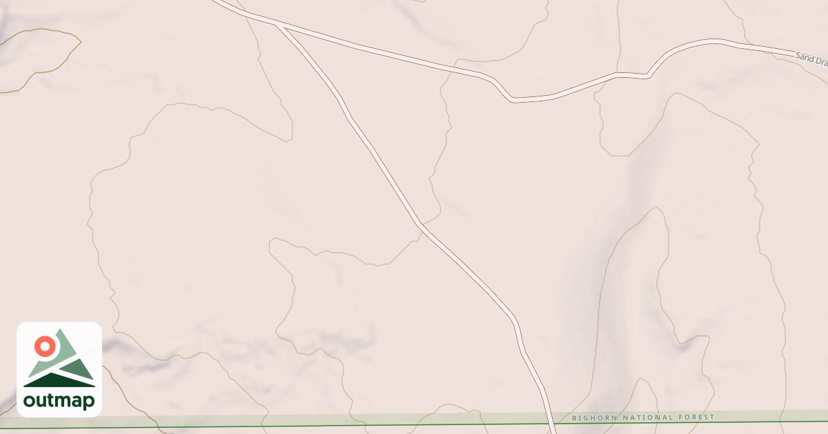 Map of CABIN SPRING