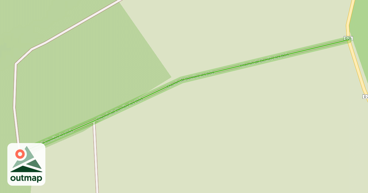Map of Chemin de Derrière les Bois