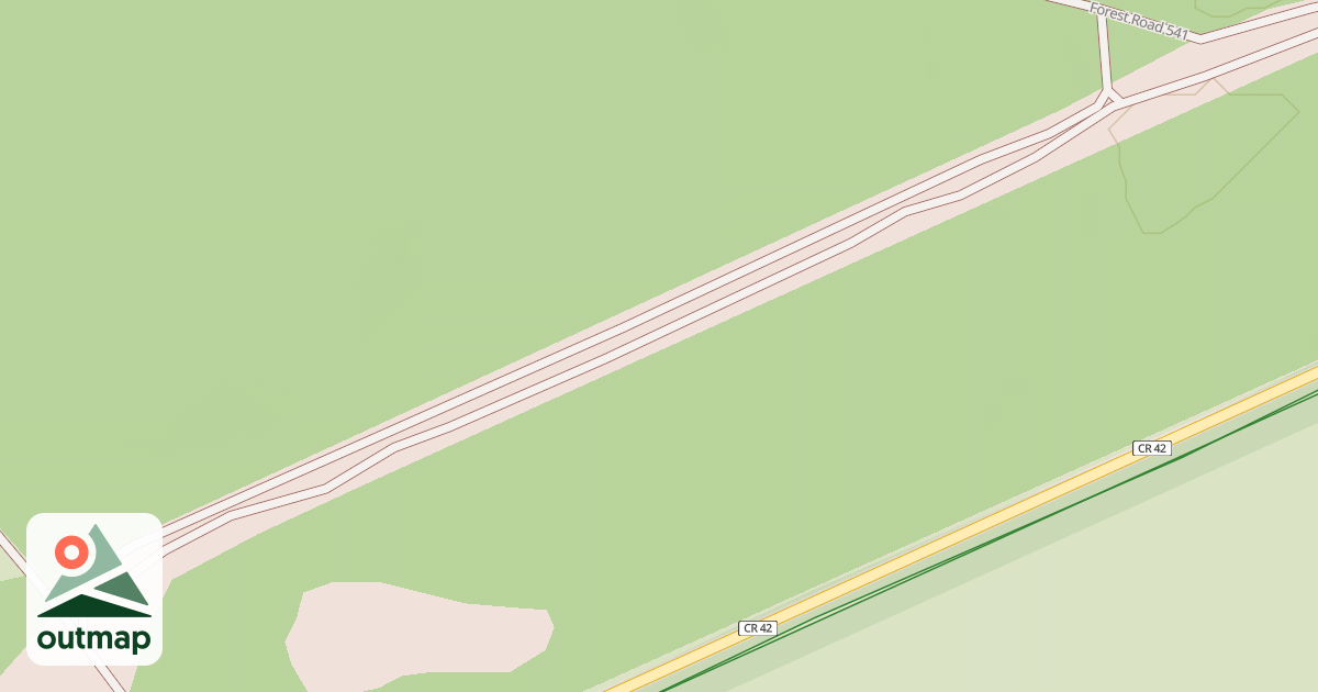 Map of USFS National Forest System Roads {35DC51FF-CC9F-4579-9BC7-1A8C0133A20D}