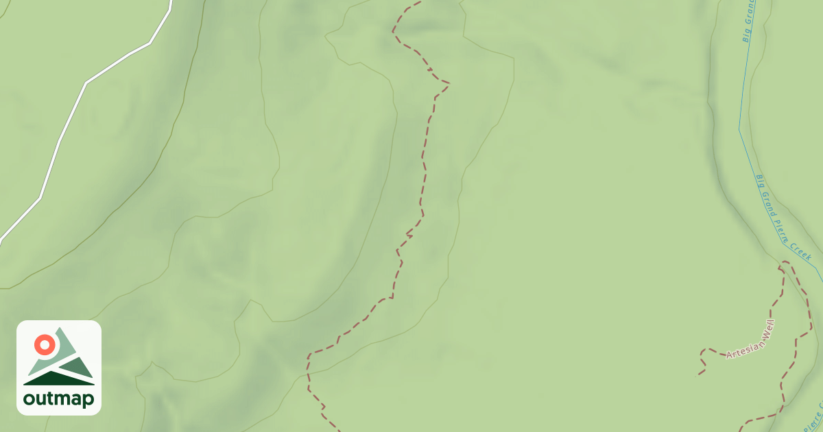 Map of CREEK PLOT RD