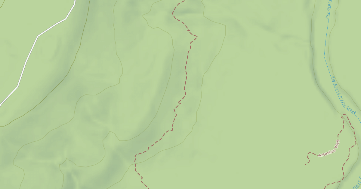 Map preview of CREEK PLOT RD