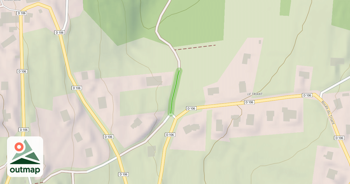 Map of Impasse du Triant