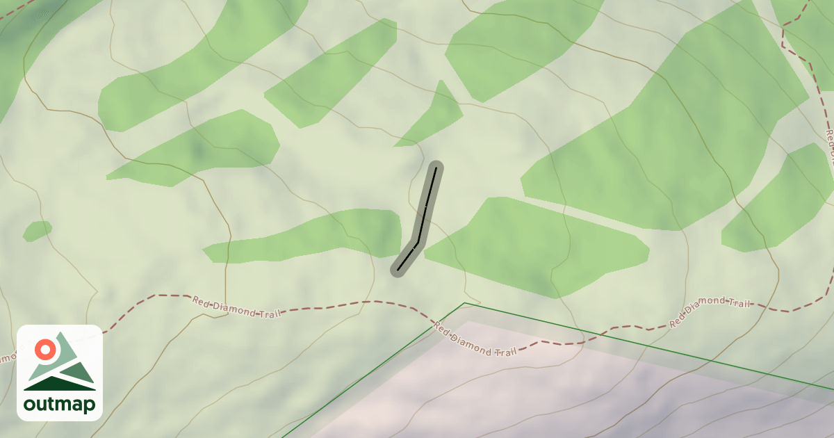 Map of Mussel Ridge