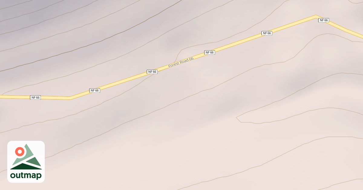 Map of USFS National Forest System Roads {A009C492-BB4A-4599-968B-B57E2CA7EF98}