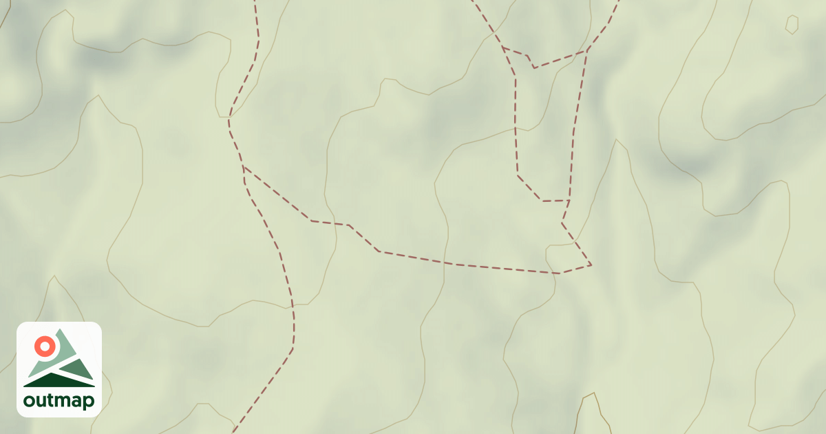 Map of 1 - East Fork Loop Trail