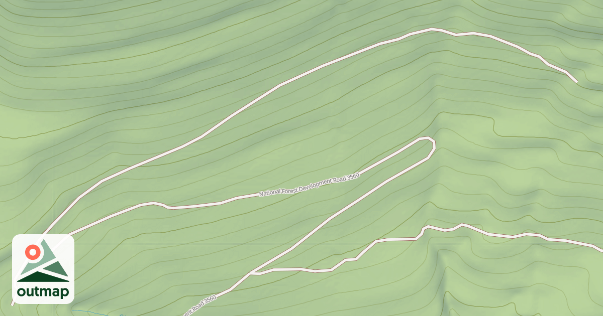 Map of CLIFF CREEK G