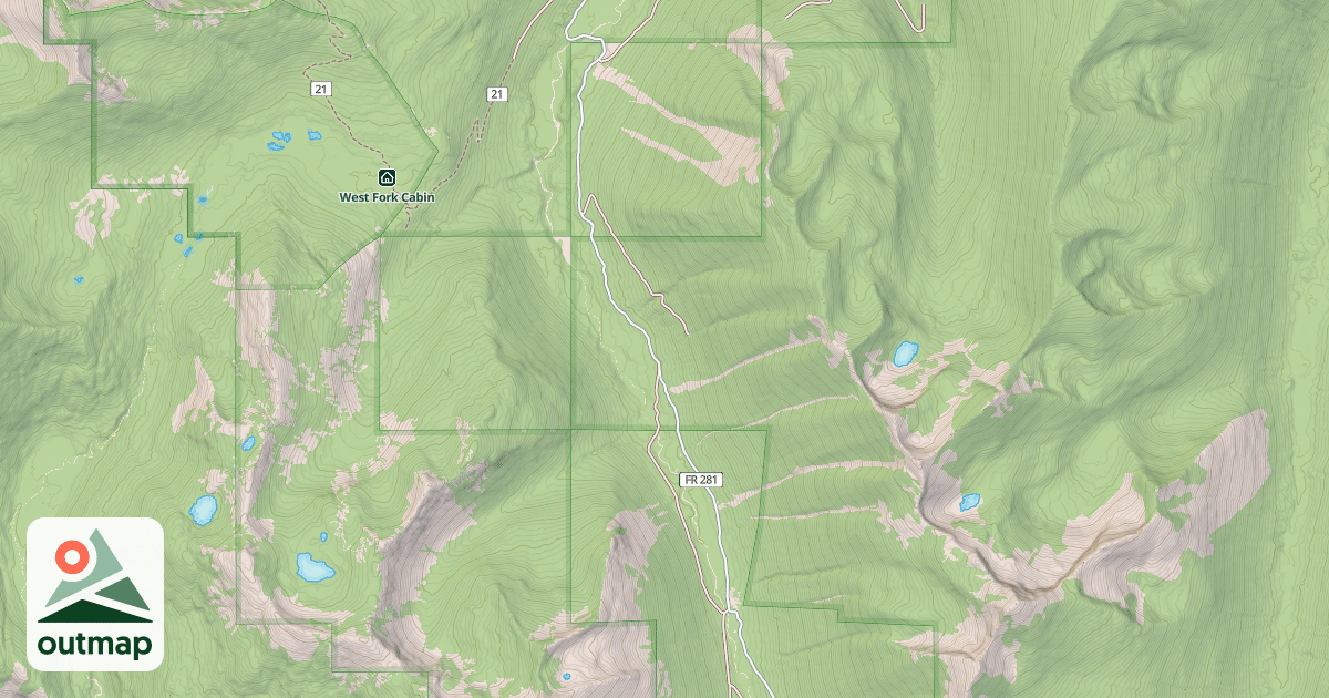 Map of SMITH CREEK