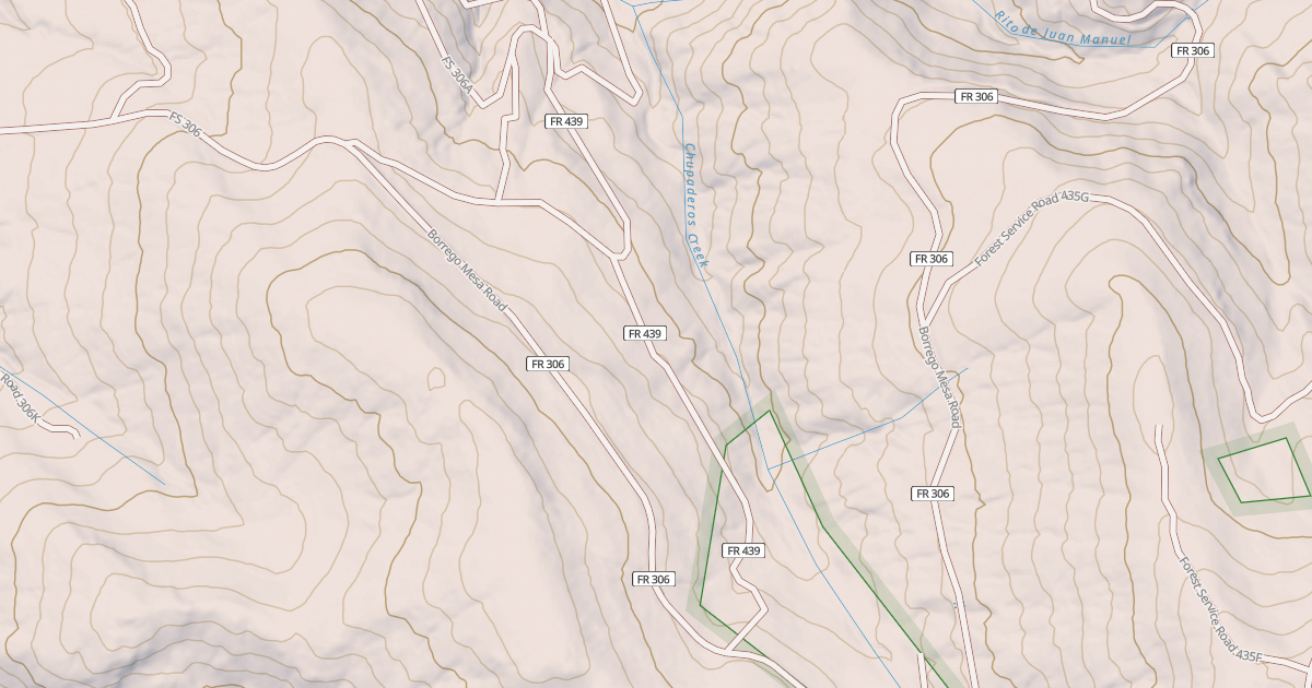 Map preview of USFS Motor Vehicle Use Map Roads {D485986E-016E-4DEB-A3C5-35CCEAB48AEB}