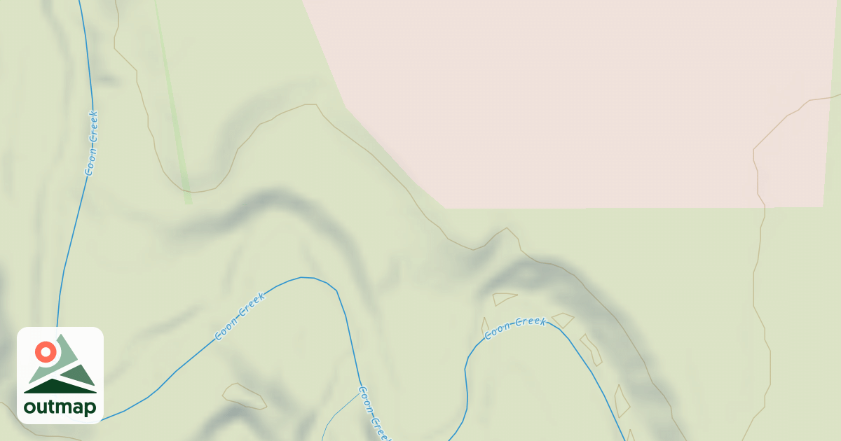 Map of Shady Oaks Native Prairie Adventure Trails
