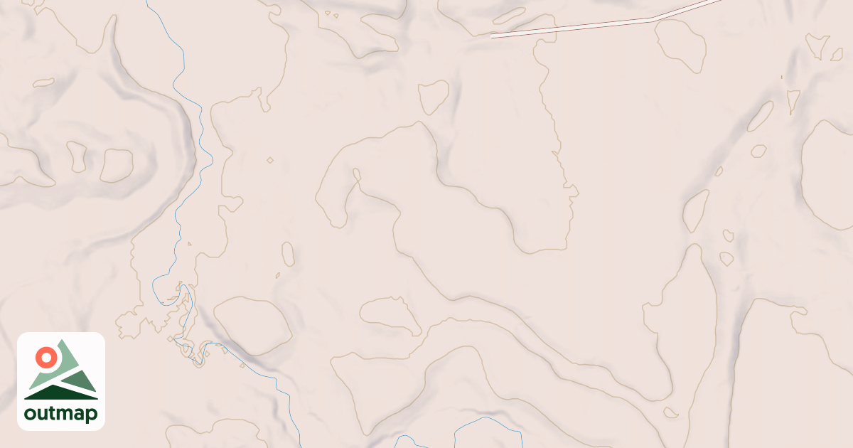 Map of Mississippi River Northwood's Trail