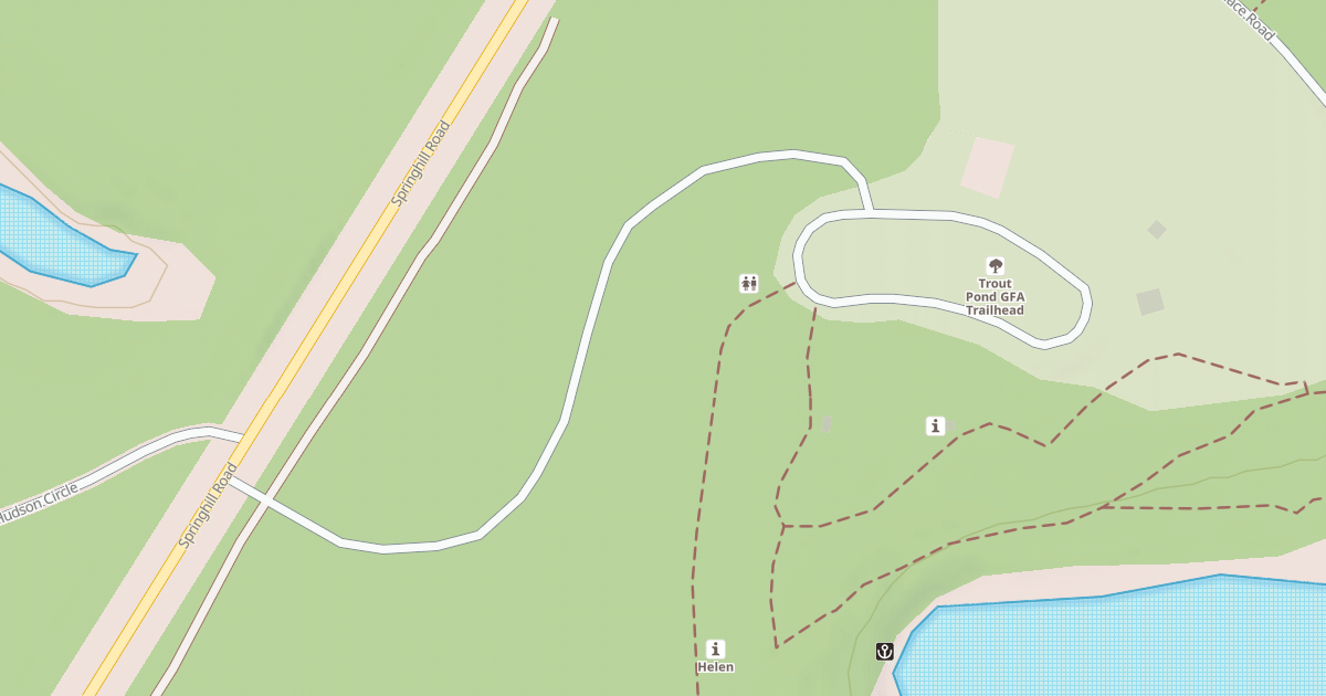 Map preview of TROUT POND REC AREA