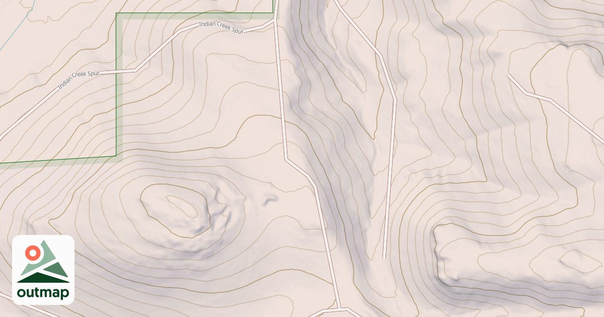 Map of USFS National Forest System Roads {E5CB9FF2-7BE0-471B-90CE-91EBAFF98383}
